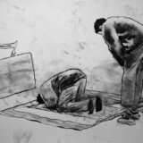 Charcoal on Paper, 42 x 59.4cm., 16.5 x 23 in.